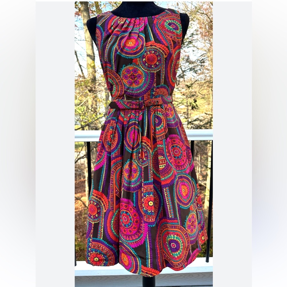 Trina Turk 100% Silk Dress